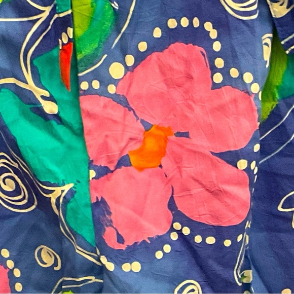 Jams World Floral Ladies XL Pajama Set, Drawstring Pants/Decorative  Buttons - Picture 6 of 16